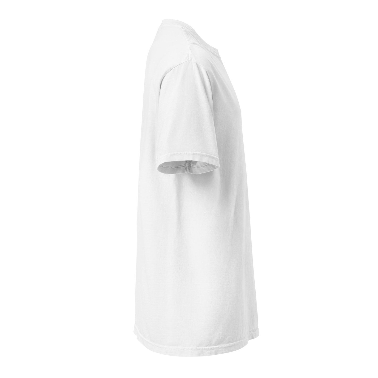 Camiseta grossa de tecido tingido unissex - Image 4